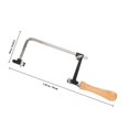 thumbnail image 2 of KONTONTY 1Set Portable U Shape Hacksaw for Woodworkers Diy Cutting Tool for Diy Projects, 2 of 8