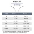 thumbnail image 5 of wirarpa Men's Underwear Modal Microfiber Briefs Covered Waistband Underpants 4 Pack Sizes S-3XL, 5 of 6