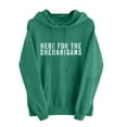 thumbnail image 2 of BLTIBY 2025 St Patricks Day Sweatshirt Hoodies for Women Spring Autumn Lucky Printed Long Sleeve Round Neck Fashion Causal Pullover Tops Green 2 XXL, 2 of 5