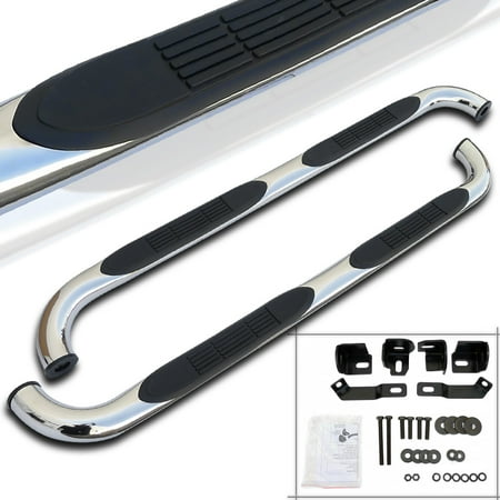 - Spec-D Tuning 2004-2012 Colorado Canyon Extended Cab Step Rail Running Boards Nerf Bars Chrome 04 05 06 07 08 09 10 11 12 (Left + Right)