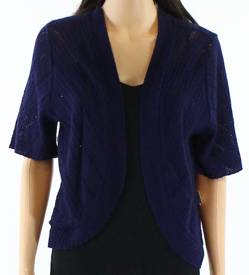 navy blue cardigan walmart