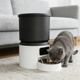thumbnail image 4 of Dispensador automático de comida para perros y gatos: comedero programable con control de porciones, cuenco de acero inoxidable y compartimento para alimentos secos., 4 of 6