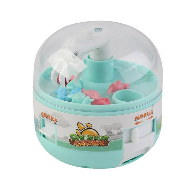 MesaSe Fishing Toys Games Prizes Dinosaur 8 Tiny Stuff Green For Boys Girls  Birthday Gifts Mini Claw Machine 
