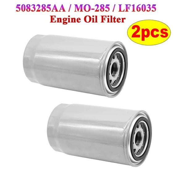 2 For 1989-2021 DODGE RAM CUMMINS 5.9L 6.7L DIESEL ENGINE OIL FILTER # 5083285AA