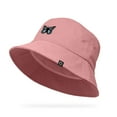 thumbnail image 5 of Dalix Butterfly Cotton Bucket Hat Lightweight Outdoor Travel Beach Everyday Womens in Peach Melba XL X-Large, 5 of 5