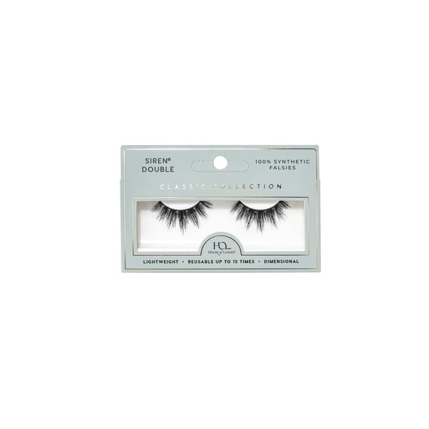 Pestañas postizas Siren Double Natural Glam de House of Lashes