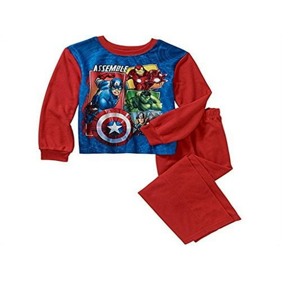 Marvel Avengers Boys' 2 Piece Pajama Sleep Set (Big Boys & Little Boys)