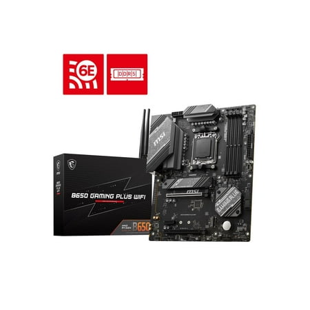 MSI B650 GAMING PLUS WIFI AM5 AMD B650 SATA 6Gb/s ATX Motherboard