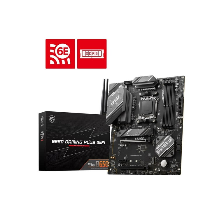 MSI B650 GAMING PLUS WIFI AM5 AMD B650 SATA 6Gb/s ATX Ryzen MSI B650 GAMING PLUS WIFI AM5 AMD B650 SATA 6Gb/s ATX Ryzen