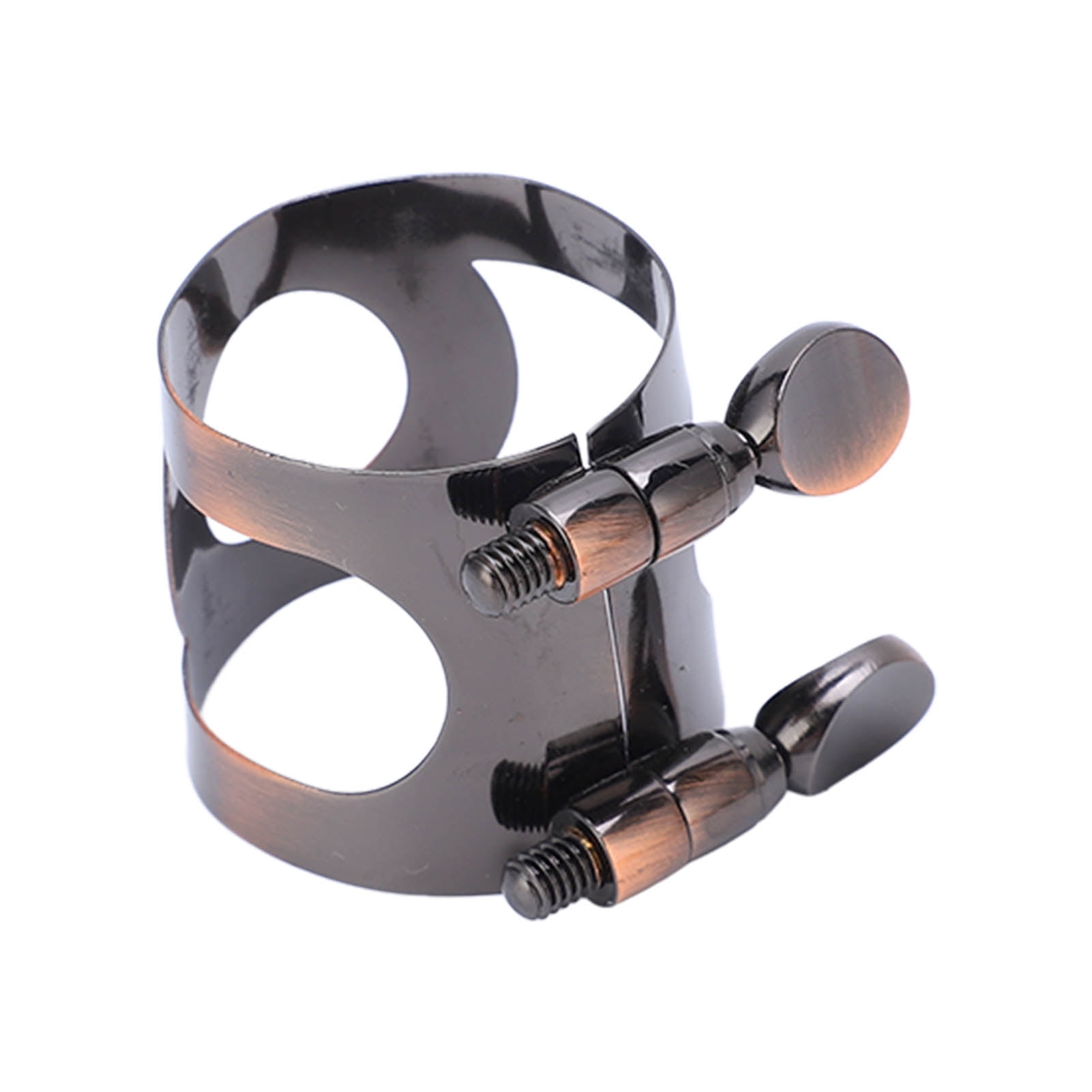 EOTVIA Saxophone Ligature Mouthpiece Fastener Sax Metal Clip Musical