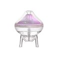 thumbnail image 1 of Tnarru Air Humidifier Maker Auto Shut Off Quiet Crack Pattern Low Noise 36ml Mini Humidifier for Living Room Fitness Room White, 1 of 8