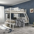 thumbnail image 6 of Campbell Wood Twin over Full Convertible Bunk Bed, White, 6 of 13