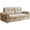 Light Brown, variant on QuzyAor 77" Queen Size Sofa Bed,Convertible Sofa Bed with USB Port Cupholders, with Comfort Upholstered, for Living Room Bedroom Apartment (Light Brown,Chenille)