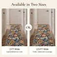 thumbnail image 6 of DEORAB 2x3 Vintage Floral Area Rugs, Machine Washable Rugs for Doorways, Non Slip Rug with Rubber Backing, Door Rug for Bedroom Entryway Dining Home Office, 6 of 11