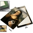 thumbnail image 2 of P&L Art Humorous Mona Lisa Bathroom Meme Canvas Print - Waterproof Art Deco Classic Retro Style People Theme - Funny Home Art for Bathroom, Living Room & More - Perfect Gift and Decoration, 2 of 8