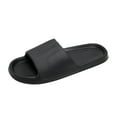 thumbnail image 1 of Kcodviy Couples Men Shower Room Mens Scuff Slippers Home Non Slip Breathable Mens Slippers Size 8 Soft Sole Shoes Slipper Memory Foam Slippers for Men Comfortable Flat Shoes, 1 of 8