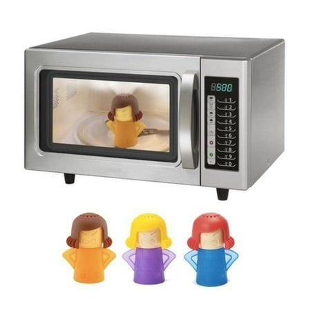 Funny Microwave Cleaner Angry Mama Steam Cleaning Tool 2 Funny Microwave Cleaner Angry Mama Steam Cleaning Tool 2 Pack