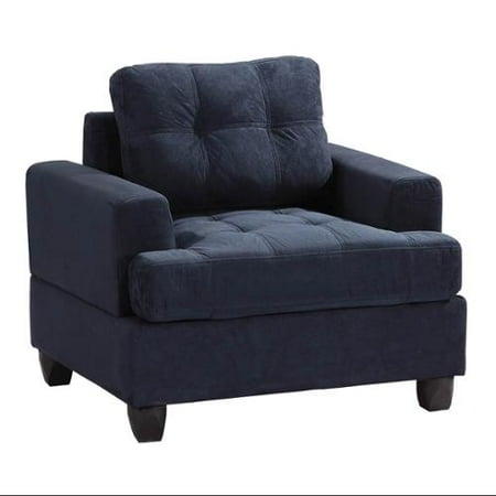 Accent Chair in Navy Blue  Walmart.com