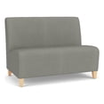 thumbnail image 1 of Lesro Ravenna Reception Armless Loveseat in Gray, 1 of 5