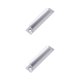 thumbnail image 3 of Cateissary Manija de puerta corrediza resistente y conveniente hecha de aleación de aluminio gris plata conveniente y práctica gris-plata 2Conjunto, 3 of 6