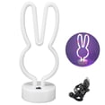 thumbnail image 1 of Luz de neón, lámpara de cabecera con luz nocturna de neón LED con forma de conejo, rendimiento inigualable Jadeshay A, 1 of 8