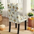thumbnail image 5 of Xoenoiee Hummingbird Sunflower Pattern 5 Pcs Tablecloth Chair Cover Set Chair Covers Waterproof Rectangle Table Cloth for Dining Room Banquet Party Festival Decoration, 5 of 6