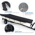 thumbnail image 3 of waltyotur Waterproof Heavy Duty Trailerable Jon Boat Cover Replacement for Jon Boat 18ft Long and Beam Width up to 75inch, 3 of 6