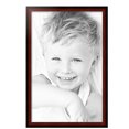thumbnail image 2 of ArtToFrames 22" x 34" Honors Mahogany with Black Picture Frame, 22x34 inch Brown Wood Poster Frame (WOM-5154), 2 of 7