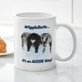 thumbnail image 3 of CafePress - Shirtwigglebutts Mugs - 11 oz Ceramic Mug - Novelty Coffee Tea Cup, 3 of 4