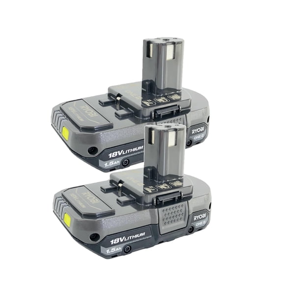 Batería RYOBI P102 18 V One+ Compact de iones de litio, paquete de 2