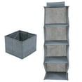 thumbnail image 1 of Portable Clothes Closet Wardrobe with Drawer Storage Case Hanging Closet, 1 of 7