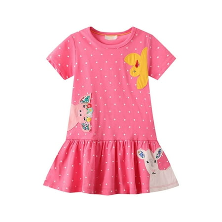 

Pedort Formal Dresses For Girls Toddler Baby Girl Sequins Dress Sleeveless Rainbow Stars Print Mesh Tulle Dress Summer Layered Princess Dress A 100-110
