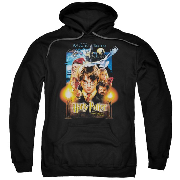 Harry Potter - Movie Poster - Pull-Over Hoodie - XXX-Large