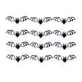 thumbnail image 7 of 12 Pack 3D Realistic PVC Bat Stickers, Scary Black Halloween Wall Decals, Removable Decor for Home, Bathroom, Wall, Indoor Party & Halloween Decoration, 7 of 7