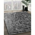 thumbnail image 3 of Ahgly Company Machine Washable Indoor Rectangle Transitional Iridium Black Area Rugs, 4' x 6', 3 of 7