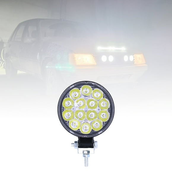 LED Spotlight, Round Work Light with Bracket for Motorcycle