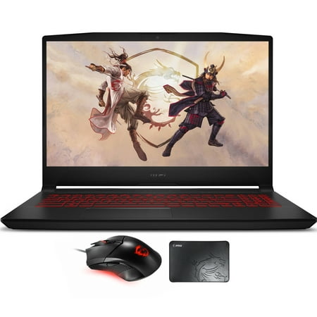 MSI Katana GF66 12UE-603 Gaming/Entertainment Laptop (Intel i7-12700H 14-Core, 15.6in 144Hz Full HD (1920x1080), GeForce RTX 3060, Win 11 Home) with Clutch GM08 , Pad