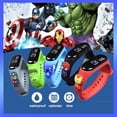 thumbnail image 2 of 3D niños de dibujos animados Disney Totoro Jingle Pikachu Mickey Bear Pig LED deporte Digital reloj electrónico impermeable para niños niñas hombres mujeres pulsera de silicona reloj, 2 of 4