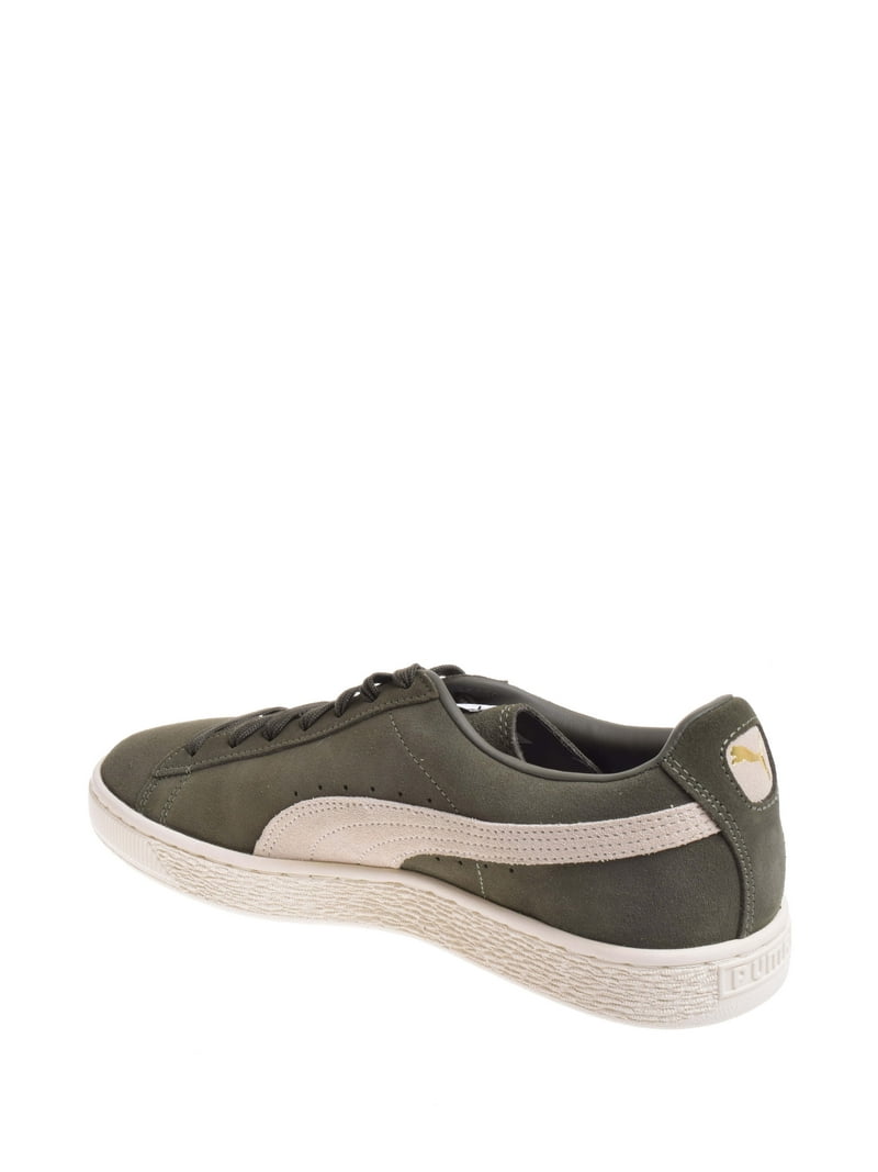 puma men's classic sneaker - olive - Walmart.com