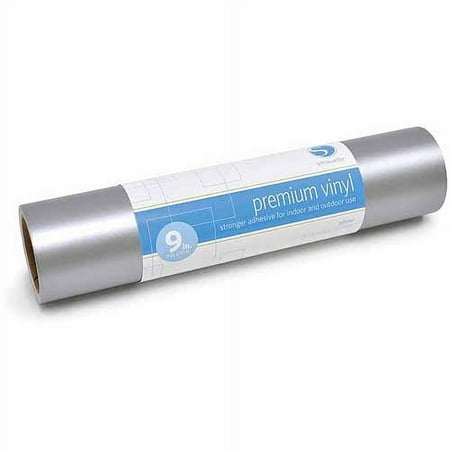 Silhouette Silver Matte Premium Indoor Outdoor Vinyl 12" x 6ft