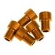 thumbnail image 1 of 5 Piezas de Aleación de Aluminio Soledad Adaptador Presta a Válvula Bomba Conector Oro, 1 of 10