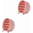 thumbnail image 1 of 2 Pcs Cosmetic Storage Box Dressing Table Perfume Travel Pp, 1 of 4