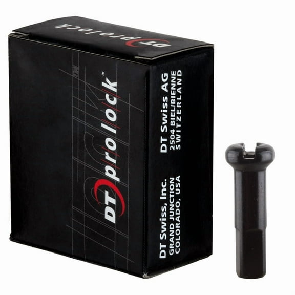 DT-Swiss ProLock Alloy Nipple, 14g/16mm - Black Box/100