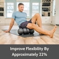 thumbnail image 3 of Rollga Foam Roller - High Density Foam Roller for Back Pain Relief, Deep Tissue Massage & Muscle Recovery. Physical Therapy Exercise Tool for Neck, Back, Legs, & Feet. Yoga & Pilates Roller, 3 of 8