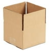 United Facility Supply 664 Brown Corrugated - Fixed-Depth Shipping Boxes, 6 x 6 x 4 in.