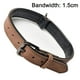 thumbnail image 2 of Doug Club | | Collar para perros de cuero de grano completo, resistente | Cómodo, resistente, 2 of 5
