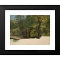 thumbnail image 2 of Chrystian Breslauer 14x12 Black Modern Framed Museum Art Print Titled - Forest Landscape, Sketch, 2 of 5