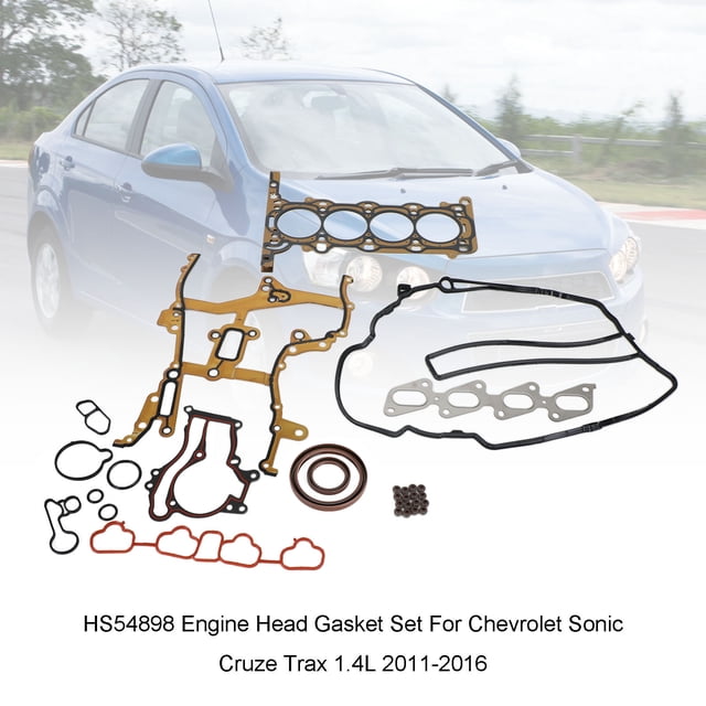 HS54898 Juego de juntas de culata de motor para Chevrolet Sonic Cruze Trax 1.4L 2011-2016