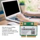 thumbnail image 4 of Mini Tarjeta PCIE WiFi, Tarjeta De Red 802.11ac 1200Mbps 4.2 De Doble Banda Para PC, 4 of 7