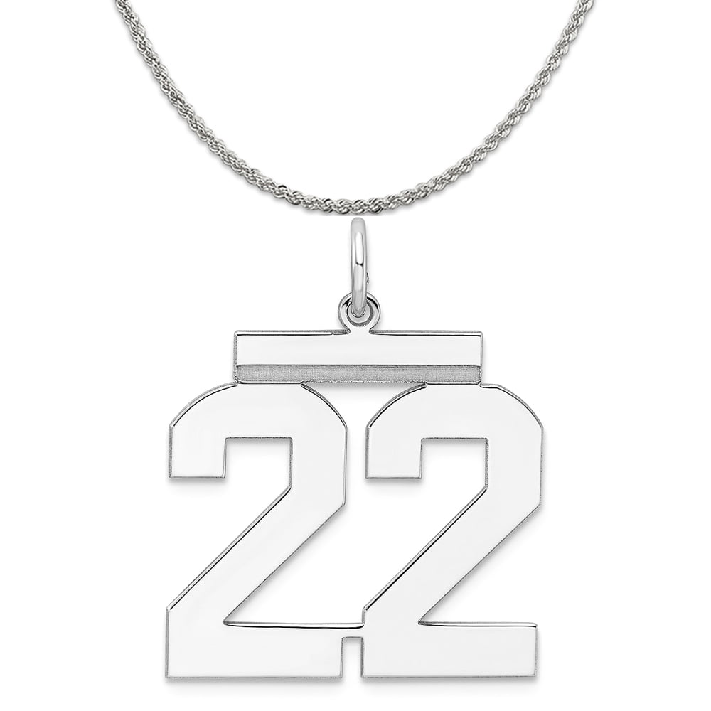 Sterling Silver Rope Chain Necklace 16 